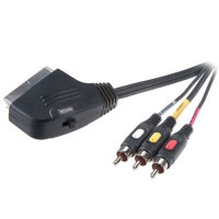 Vivanco Scart/RCA cable In/Out (9/84-N 42017)